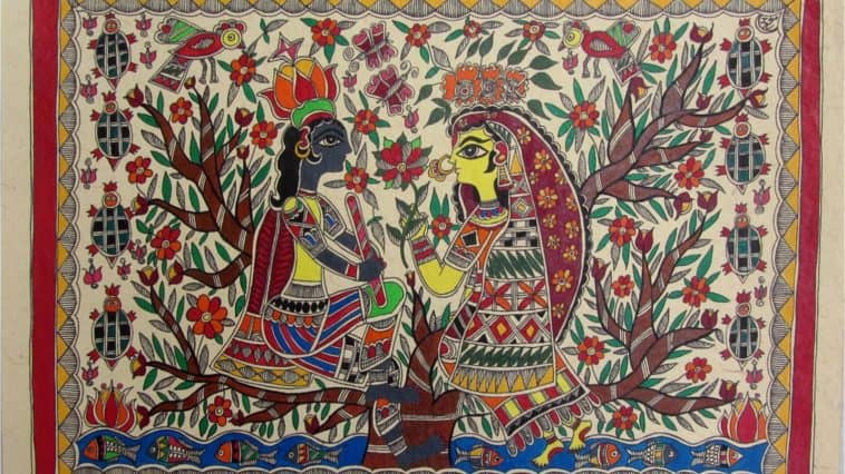history of madhubani paintings