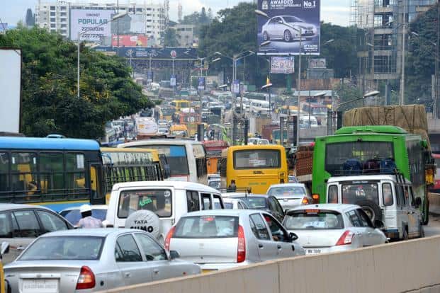 bangalore india traffic