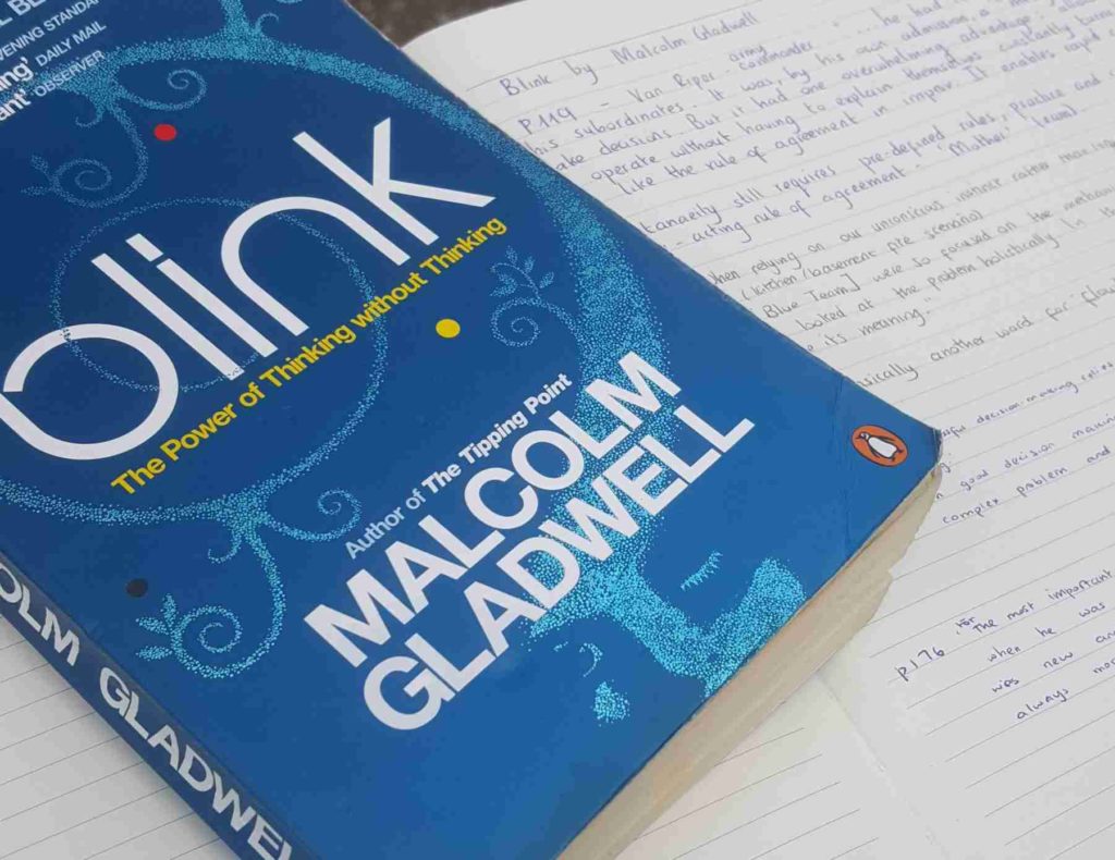 Blink – by Malcolm Gladwell