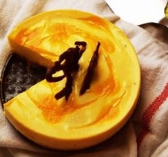 Mango Cheesecake Bhapa Doi 