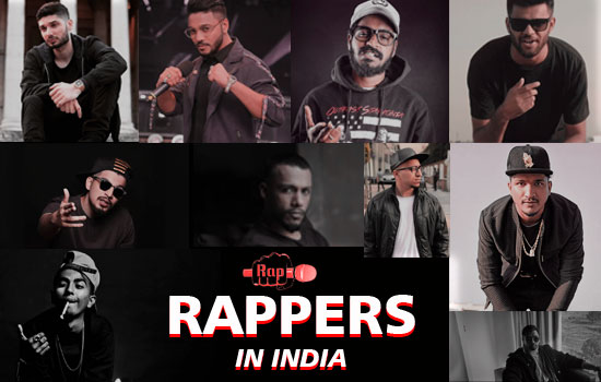 Popular Indian Rappers.