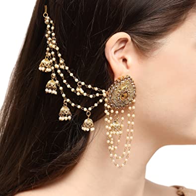 HOW TO WEAR INDIAN EARRING