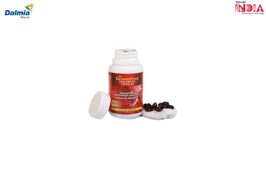 Dalmia Group has launched a herbal composition called DHL Coronavirus Preventive Capsules