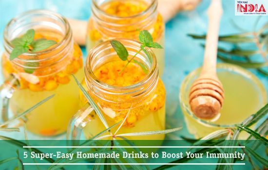 Homemade Drinks to Boost Your Immunity