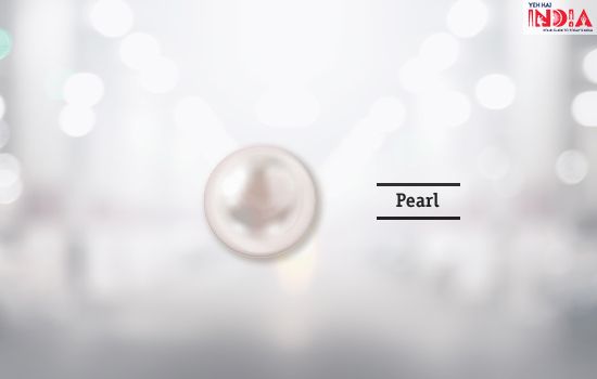 grey coloured organic stone, Pearl is considered to be worn to calm the planet Moon
