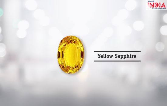 Yellow Sapphire also known as ‘Pukhraj’