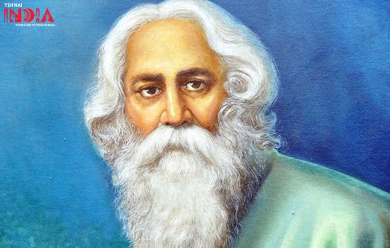 famous poets of india - Rabindranath Tagor