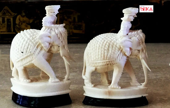 Ivory Handicrafts in India