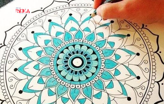 How to draw the mandala