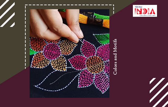 COLORS AND MOTIFS - KANTHA