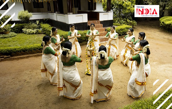 Thiruvathirakali- Graceful Dance Form Performed by Women