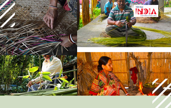 Sital Pati Mat Weaving in Assam - Sital Pati Mat Weaving of Assam