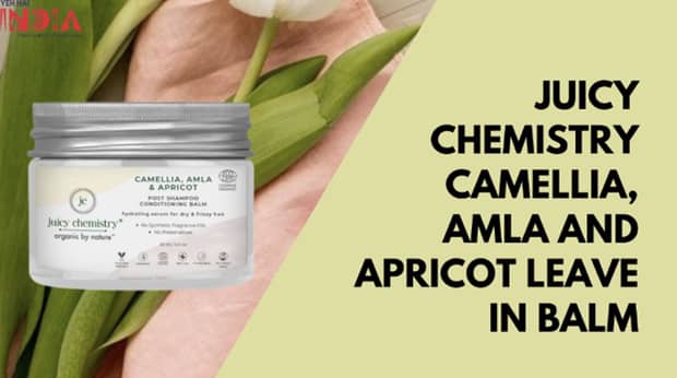 Juicy Chemistry Camellia, Amla & Apricot- Organic Leave-In Conditioning Balm