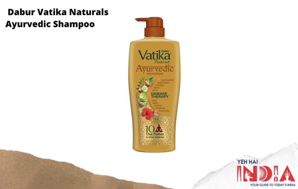 Dabur Vatika Naturals Ayurvedic Shampoo for Hair Fall