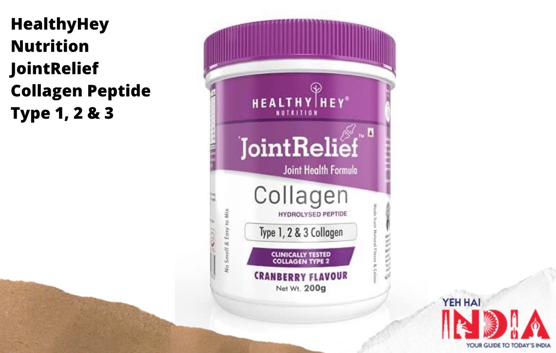 HealthyHey Nutrition JointRelief Collagen Peptide Type 1, 2 & 3