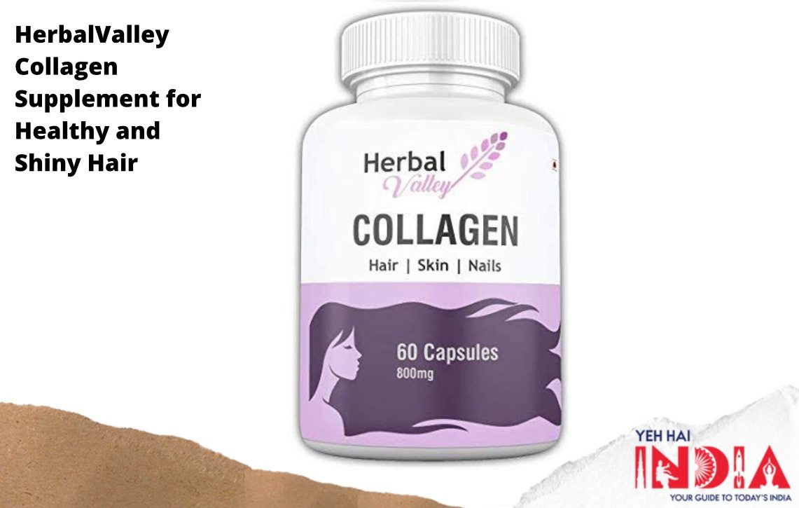 HerbalValley Collagen Supplement for Healthy and Shiny Hair
