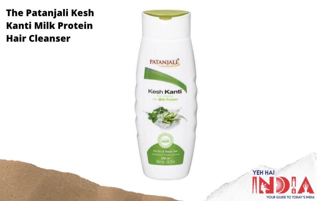 The Patanjali Kesh Kanti Milk Protein Hair Cleanser
