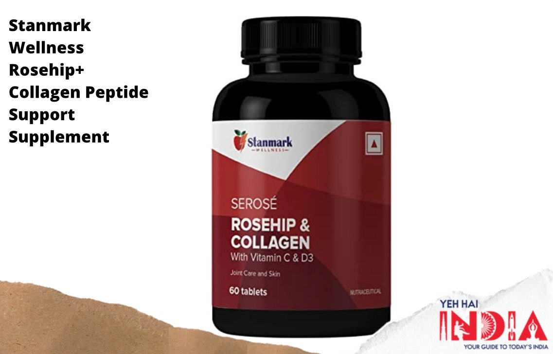 Stanmark Wellness Rosehip+ Collagen Peptide Support Supplement