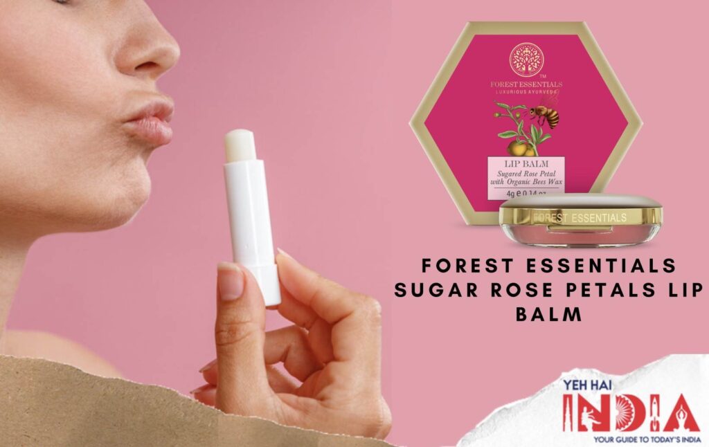 Forest Essentials Sugar Rose Petals Lip Balm