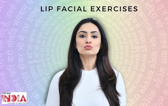 Lip Facial Exercise