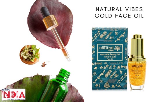 Natural Vibes Gold Face Oil