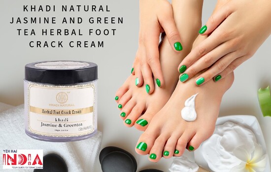  KHADI NATURALS Green Tea Herbal Foot Crack Cream