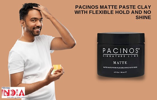 Pacinos Signature Line Matte Paste with Flexible Hold and No Shine