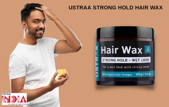 Strong Hold Hair Wax  Wet Look by Ustraa  Curated by Afreen khan