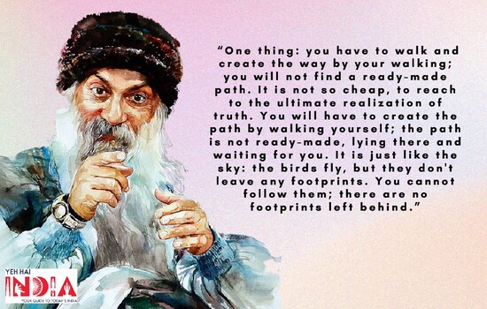 Osho Quotes on LinkedIn: Life is not logic, life is not philosophy. Life  is a dance, a song, a…