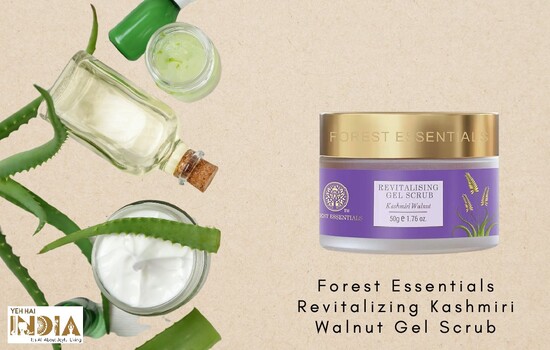 Forest Essentials Revitalizing Kashmiri Walnut Gel Scrub