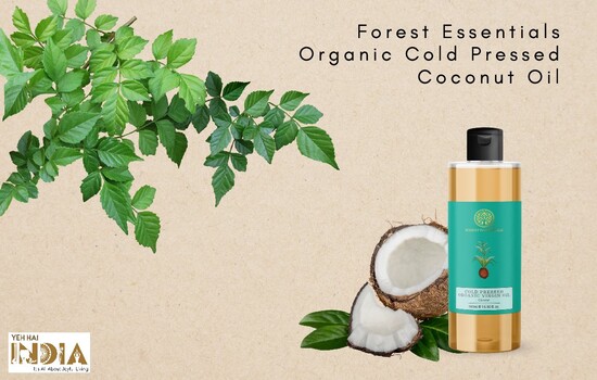Forest Essentials Organic Cold Pressed Coconut Oil