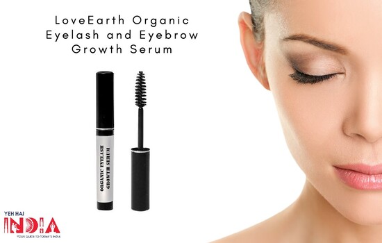 LoveEarth Organic Eyelash and Eyebrow Growth Serum