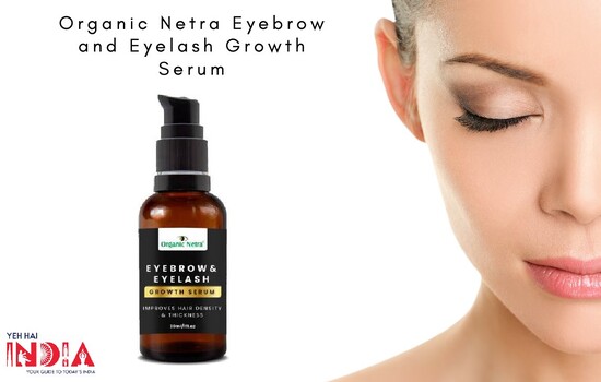 Organic Netra Eyebrow and Eyelash Growth Serum