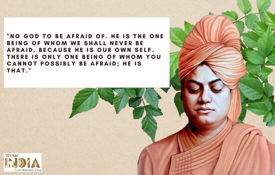 Swami Vivekananda's (Spiritual Leader) Quotes on Fear & Fearlessness