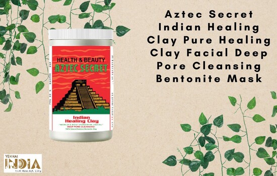 Aztec Secret Indian Healing Clay Pure Healing Clay Facial Deep Pore Cleansing Bentonite Mask