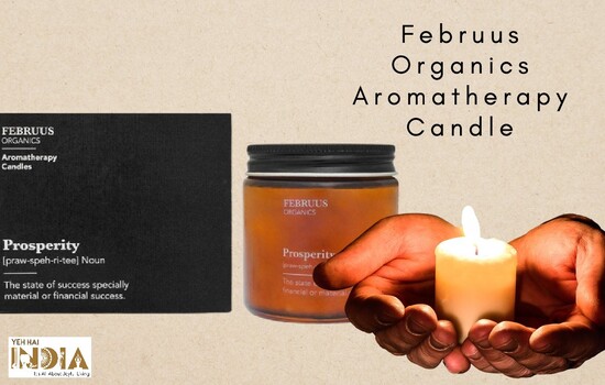 Februus Organics Aromatherapy Candle