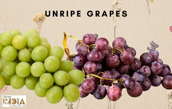 Unripe Grapes - Glycolic Acid in Food
