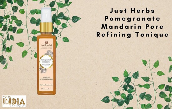 Just Herbs Pomegranate Mandarin Pore Refining Tonique