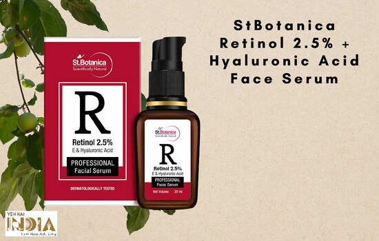 StBotanica Retinol 2.5% + Hyaluronic Acid Face Serum