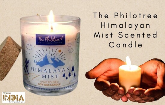 The Philotree Himalayan Mist Scented Candles