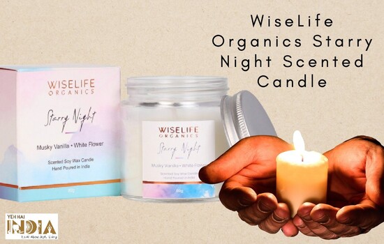 WiseLife Organics Starry Night Scented Candle