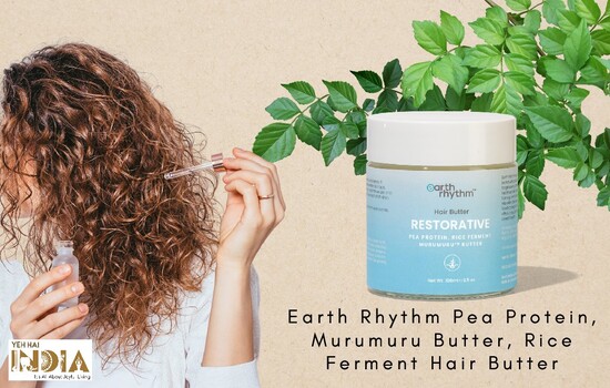 Earth Rhythm Pea Protein, Murumuru Butter, Rice Ferment Hair Butter