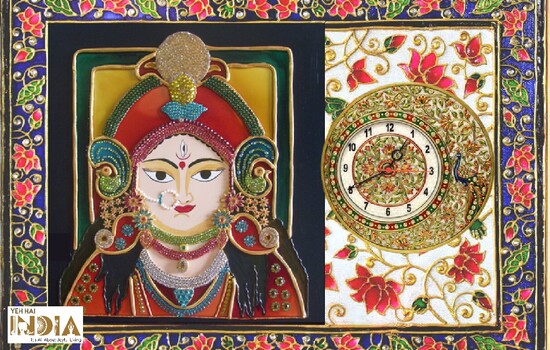 The Process And Designs of Meenakari Painting
