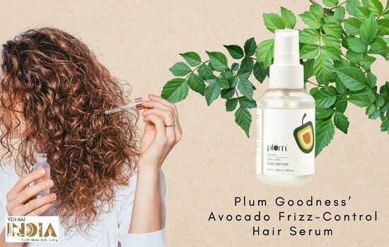 Plum Goodness’ Avocado Frizz-Control Hair Serum