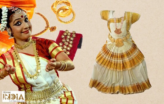 Dressing and Music - Mohiniyattam