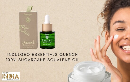 Indulgeo Essentials Quench 100% Sugarcane Squalene Oil