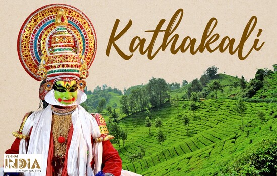 classical dance form from Kerala - kathakali