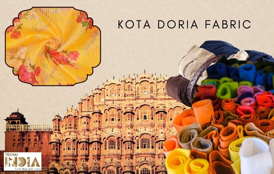 Kota Doria Fabric