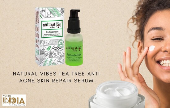 Natural Vibes Tea Tree Anti Acne Skin Repair Serum