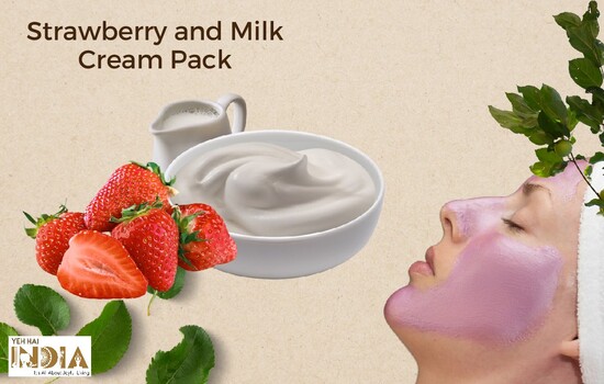 Strawberry and Milk Cream Pack